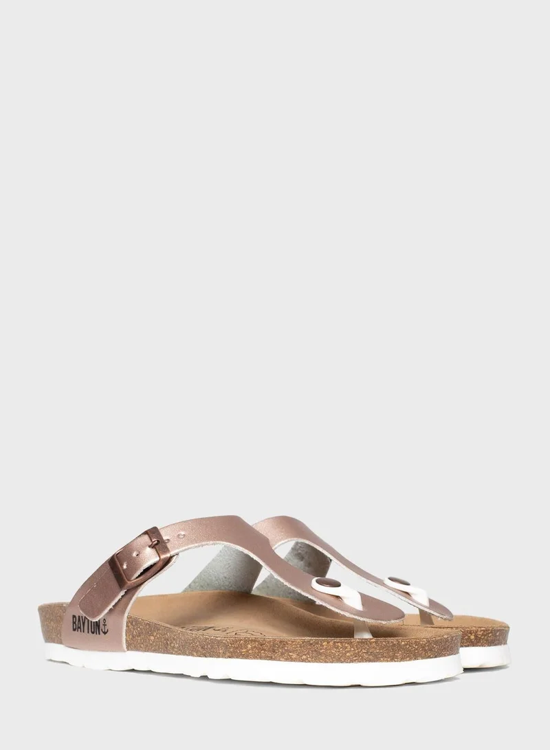 BAYTON Mercure Flat Sandals