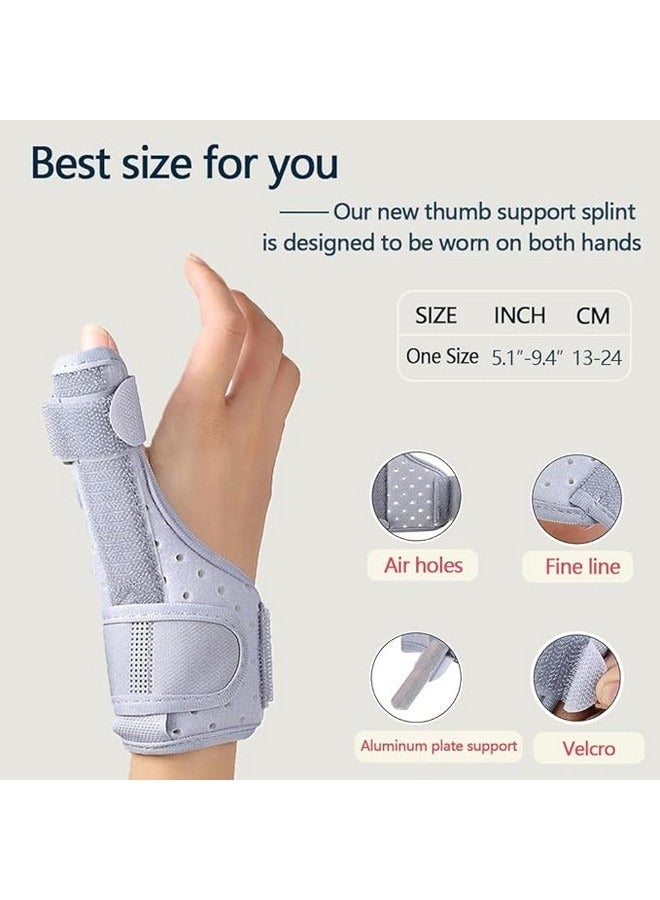 Beauenty Thumb Support Splint for Arthritis, Tendonitis, Night Support, Comfortable Thumb Compression Band, Thumb Sprain, Thumb Strain, Fracture Forefoot Support - Image 5