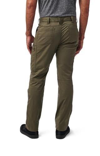 5.11 Tactical Men's Ridge Pants, Straight Fit, 8 Pockets, Style 74520, Ranger Green (New), 36W x 30L - Image 4