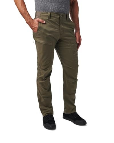 5.11 Tactical Men's Ridge Pants, Straight Fit, 8 Pockets, Style 74520, Ranger Green (New), 36W x 30L - Image 3