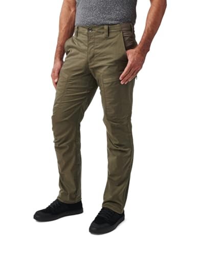 5.11 Tactical Men's Ridge Pants, Straight Fit, 8 Pockets, Style 74520, Ranger Green (New), 36W x 30L - Image 2