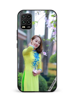 Protective Case Cover For Xiaomi Mi 10 Lite 5G Nepal Traditional Girl Design Multicolour