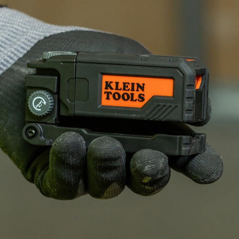 Klein Tools 93PTL Magnetic Pocket Laser Level, Bright Red Leveling and Alignment Tool, Class 2, â‰¤ 1mW, 3 Bubble Vials, 360-Degree Wall Attachment, Picture Hanging - Image 5