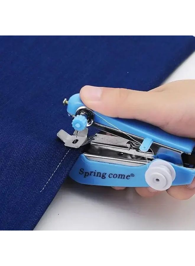 Random Color Portable Mini Manual Sewing Machine Handheld Travel Pocket Size For Home Outdoor Use - Image 3