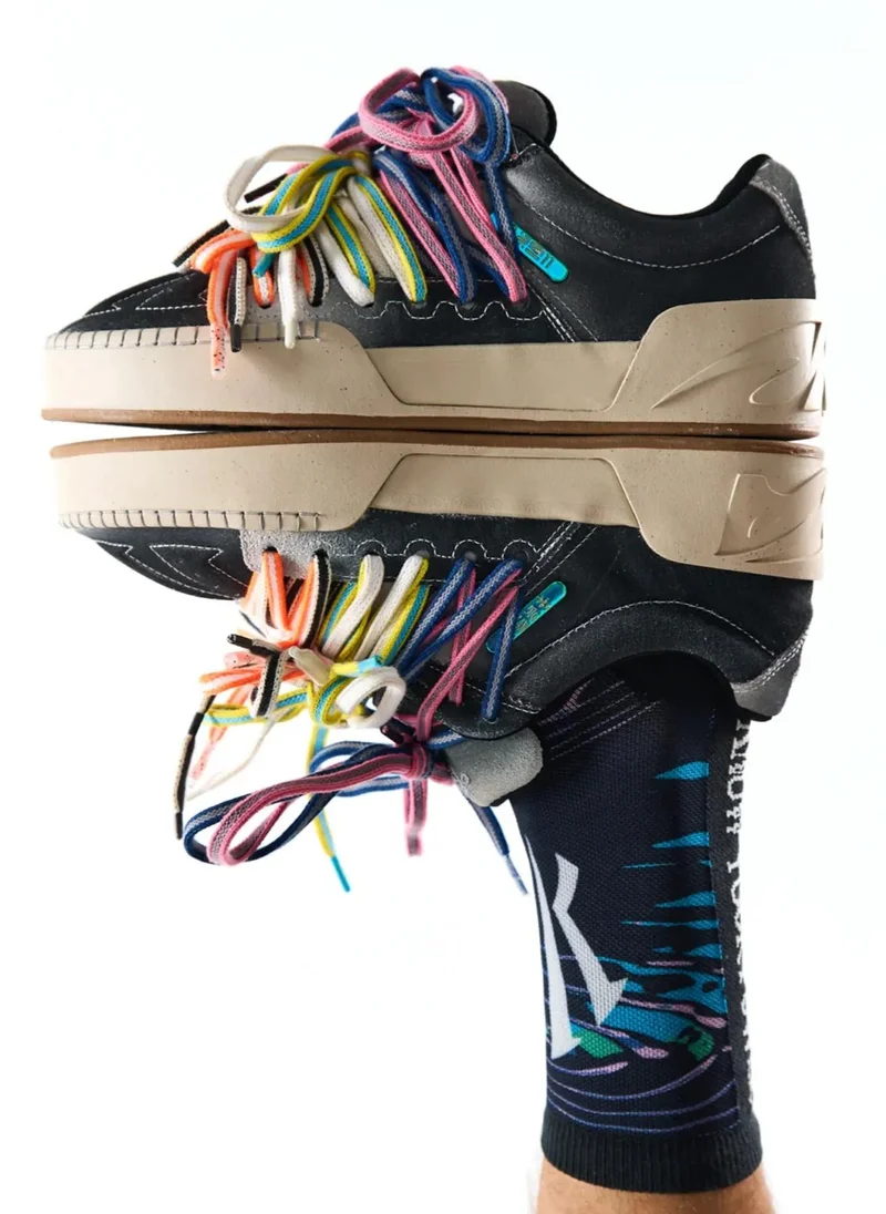 Anta black Hélà Style Basketball Board Shoes for Men | Best Price UAE