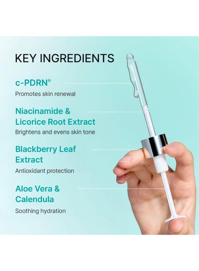 REJURAN® Turnover Ampoule c-PDRN® Salmon DNA Face Serum for Rejuvenation, Firming & Hydration, Korean Skincare, Larger Size - Image 5