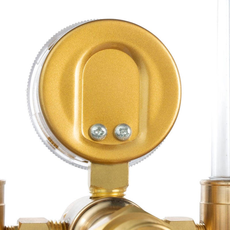 SPARC Premium Dual Argon Regulator for TIG/MIG Welding - Welding Gas Regulator & Flow Meter 0-60CFH CGA580 - LIFETIME USA Warranty - Image 5