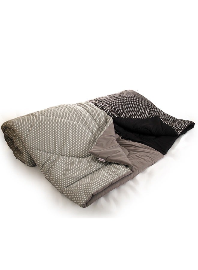 Tiba Buy One Get One Double Face summer Quilt Dots Design, - Image 1