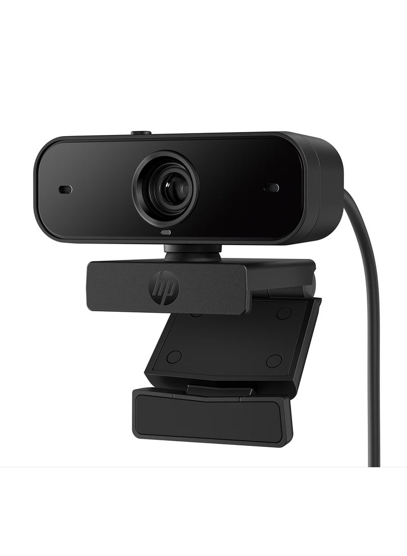 HP كاميرا ويب 430 FHD – تعمل مع زووم، كروم وميكروسوفت تيمز - Image 1