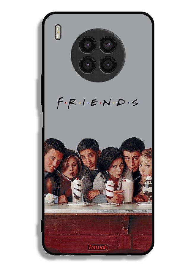 Tolwak Honor 50 Lite Protective Case Cover F R I E N D S - Image 2