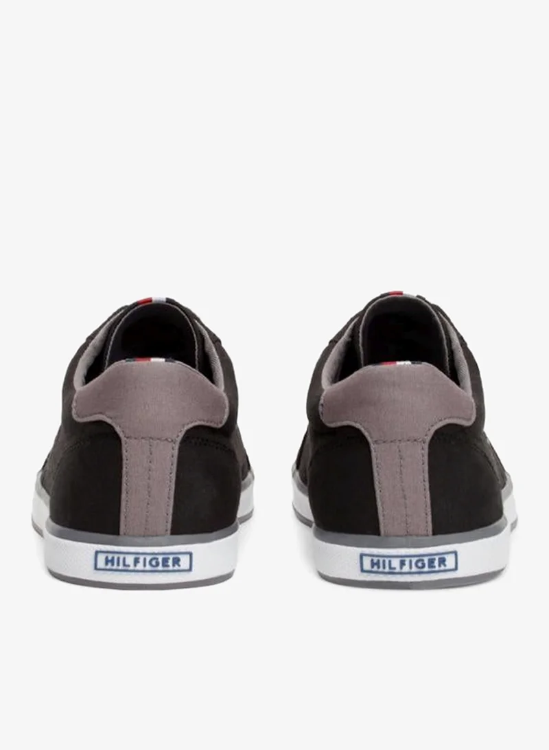 تومي هيلفيغر سنيكرز قماش برباط علوي قصير