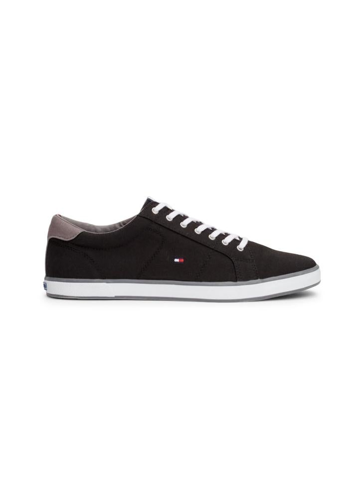 TOMMY HILFIGER Canvas Lace Up Low Top Sneakers  - Image 1