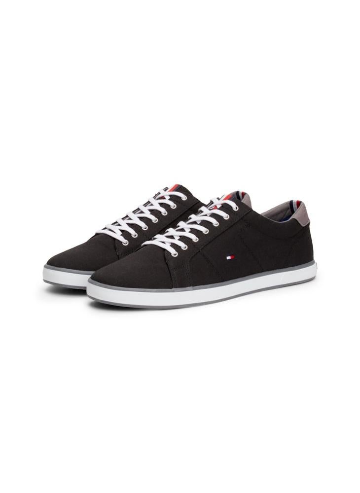 TOMMY HILFIGER Canvas Lace Up Low Top Sneakers  - Image 4