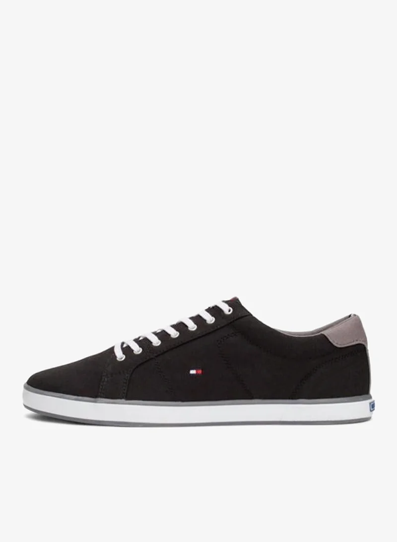 TOMMY HILFIGER Canvas Lace Up Low Top Sneakers