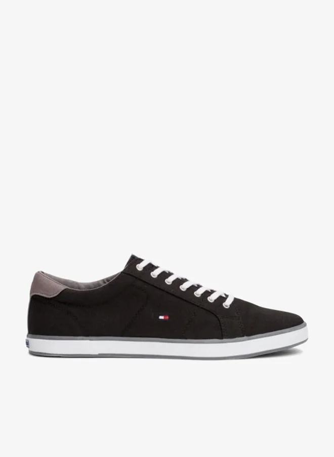 Canvas Lace Up Low Top Sneakers