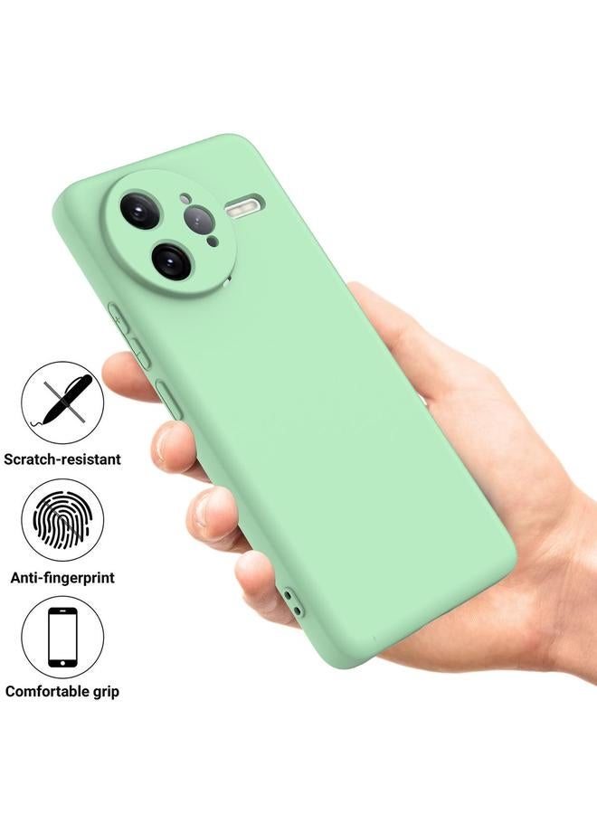 S-TOP Case For Redmi K80 Pro Solid Color Liquid Silicone Dropproof Full Coverage Phone Case - Image 2
