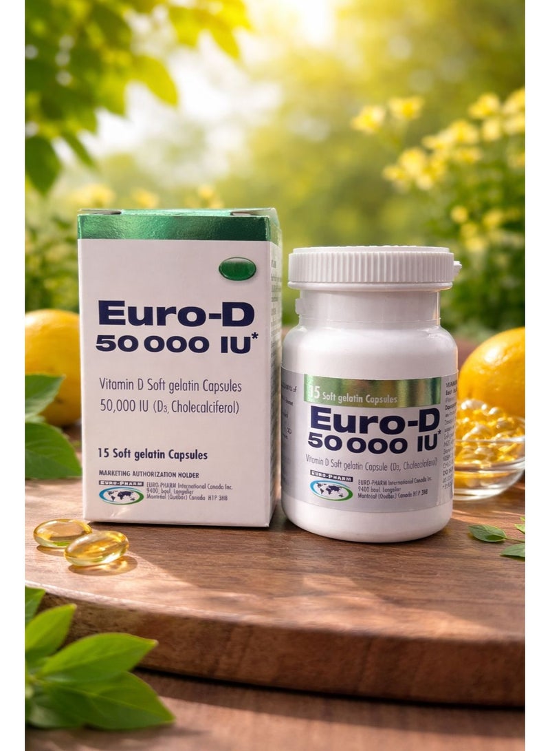Euro-D 50000 Iu Capsules 15S