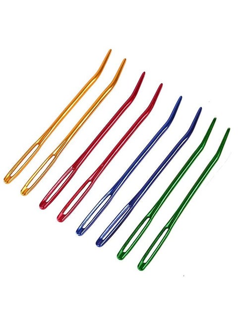 غزل دارنغ نسيج 8 قطع غزل إبرة دارنغ إبرة كبيرة