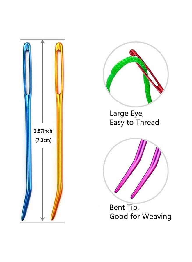 Yarn Darning Tapestry 8pcs Yarn Needle Darning Needle Large Eye  - Image 2