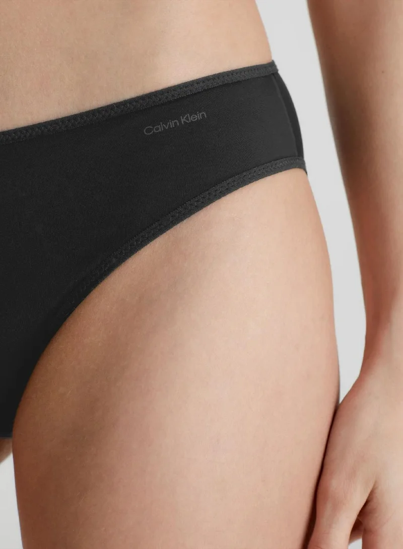 Calvin Klein Black Bikini Briefs - Sheer Marquisette for Women | Best Price UAE