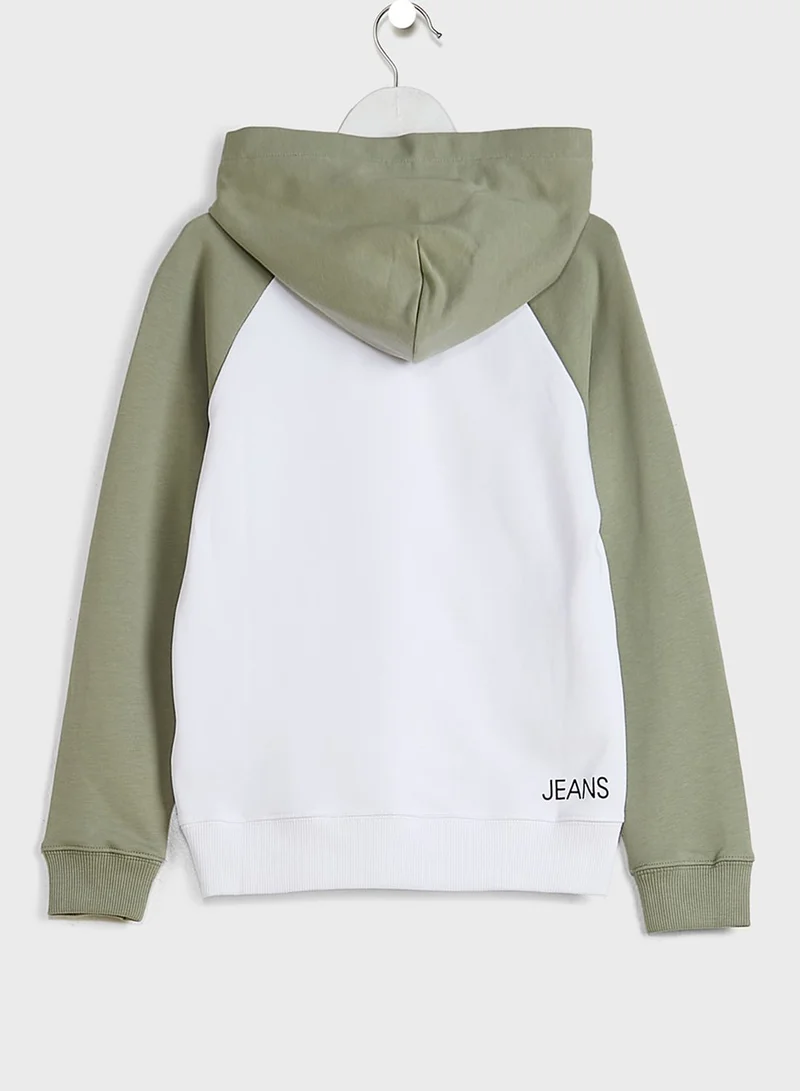 Calvin Klein Jeans Kids Hoodie And Jogger Set