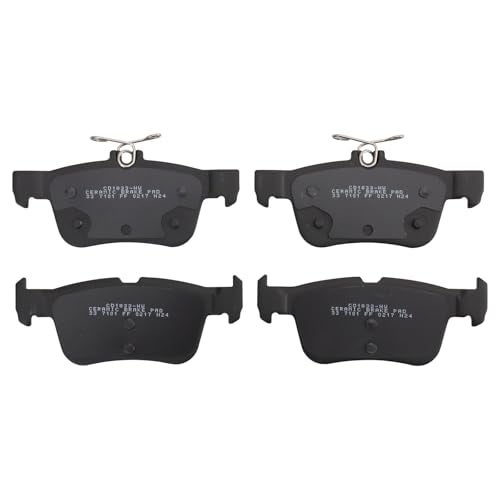 TRQ Brake Pads Ceramic Compatible with 2015-2020 Ford Edge 2017-2019 Fusion 2017-2020 Lincoln Continental 2016-2018 MKX 2019-2020 Nautilus - Image 5