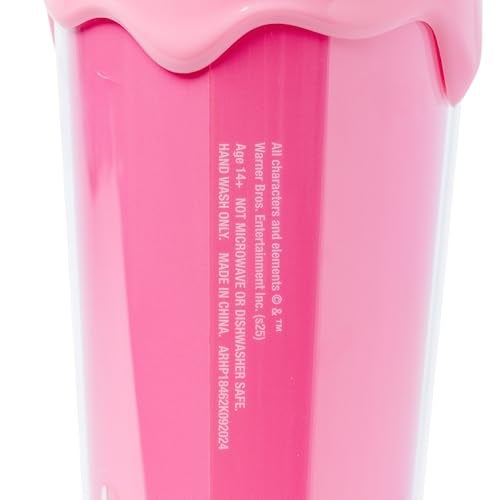 Silver Buffalo Harry Potter Happy Birthday Happee Birthdae Harry Handwritten Frosting Glaze Cake 3D Sculpted Drip Tumbler, 26 Ounces - Image 2