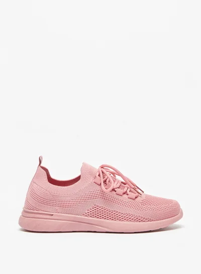 Oaklan by Shoexpress Womens OAKLAN Textured Lace-Up Sports Shoes