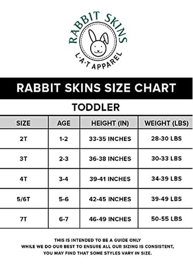 رابيت سكين سويت شيرت صوف بأكمام طويلة للأطفال الصغار من ماركة RABBIT SKINS، لون بني كويوتي، مقاس 3T - Image 5