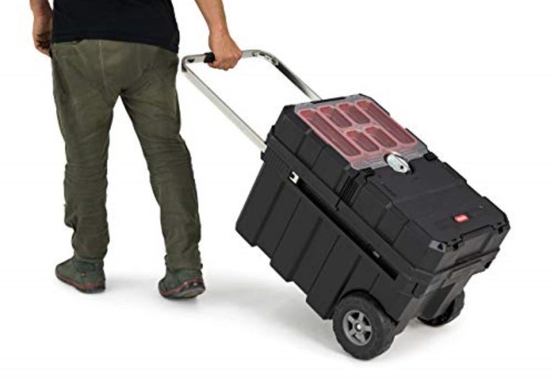 Keter Master Pro Masterloader 17191709 Tool Trolley Plastic Black/Red - Image 4