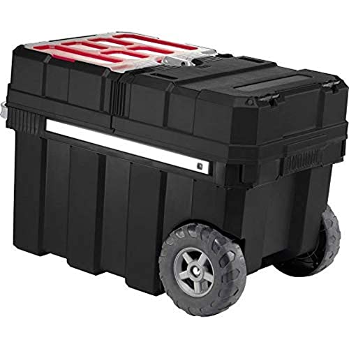 Keter Master Pro Masterloader 17191709 Tool Trolley Plastic Black/Red - Image 3