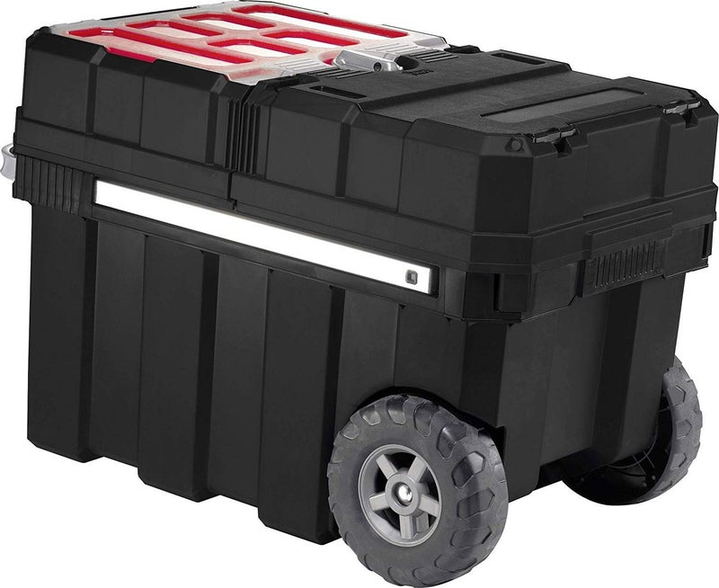 Keter Master Pro Masterloader 17191709 Tool Trolley Plastic Black/Red - Image 1