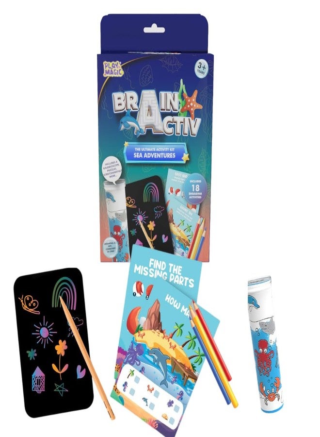 PlayMagic BrainActiv Ultimate Activity Kit - Sea Adventure - Image 1