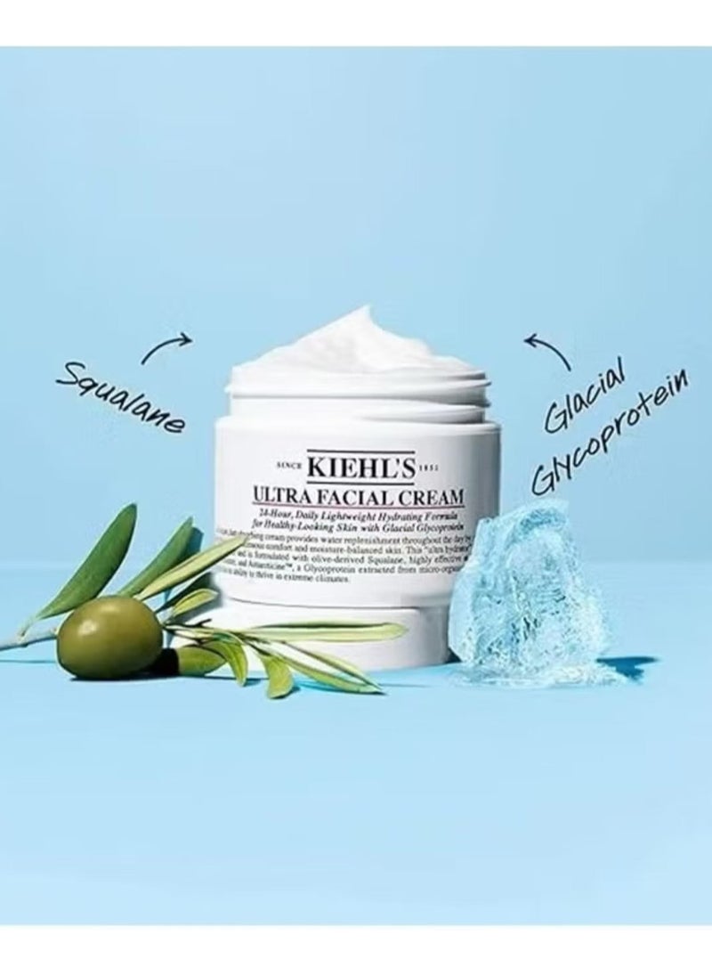 Kiehl's Kiehl's Ultra Facial Cream Clear 125ml | Oil-Free Hydrating Moisturizer for All Skin Types | Lightweight, Non-Greasy Formula with Squalane & Vitamin E  - Image 5