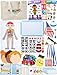 Learn2M Pretend Play Teacher Sets for Kids Role Pretend Play Kids School Toys with Whiteboard Teacher Bag Magnetic Puzzles Clock Posters and Teacher Supplies Classroom Learning Set - Image 2