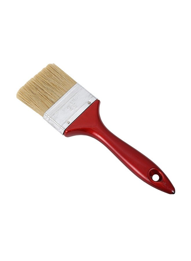 LAWAZIM Paint Brush-2.5inch- No Streaks Flat Trim Brush with Ergonomic Handle for High Precision Control -for DIY Professional Interior Exterior Home Improvement for Latex and Oil Paints & Wood Stains - Image 1