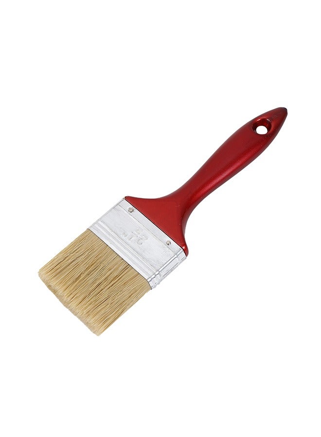 LAWAZIM Paint Brush-2.5inch- No Streaks Flat Trim Brush with Ergonomic Handle for High Precision Control -for DIY Professional Interior Exterior Home Improvement for Latex and Oil Paints & Wood Stains - Image 2