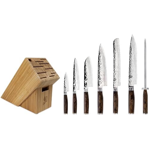 Shun Premier 8 Pc Professional Knife Block Set - Image 1
