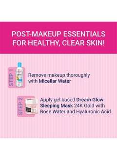 Skincare Essentials Kit For Makeup Lovers L Pre Makeup & Post Makeup Essentials L Vitamin C Face Wash ; Pre Makeup Serum Primer ; Sunscreen L Makeup Remover ; Overnight Sleeping Mask - pzsku/ZBAD75B4EF0BA8E5C15ACZ/45/_/1682324568/916d5c34-d266-4a4f-a678-497981d3ea36