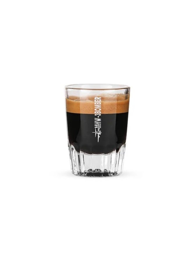 MHW-3BOMBER Espresso Glass Measuring Cup – Heat Resistant Borosilicate Espresso Shot Cup with Precise Scale for Coffee Brewing - Image 1