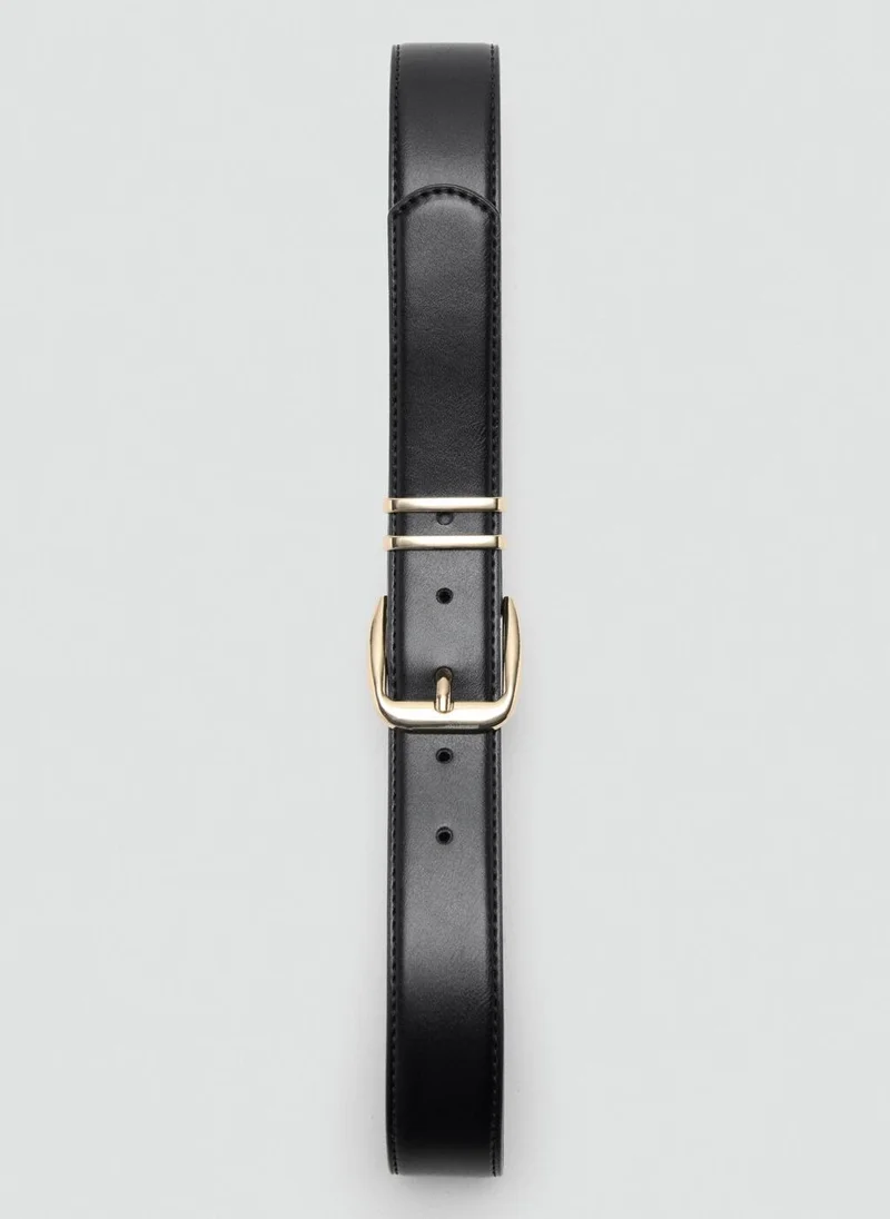 مانجو Square buckle belt