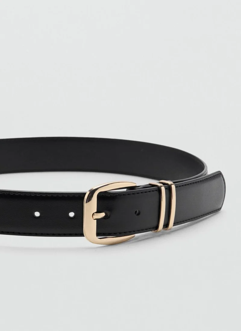 MANGO  Square buckle belt for Women | Best Price UAE