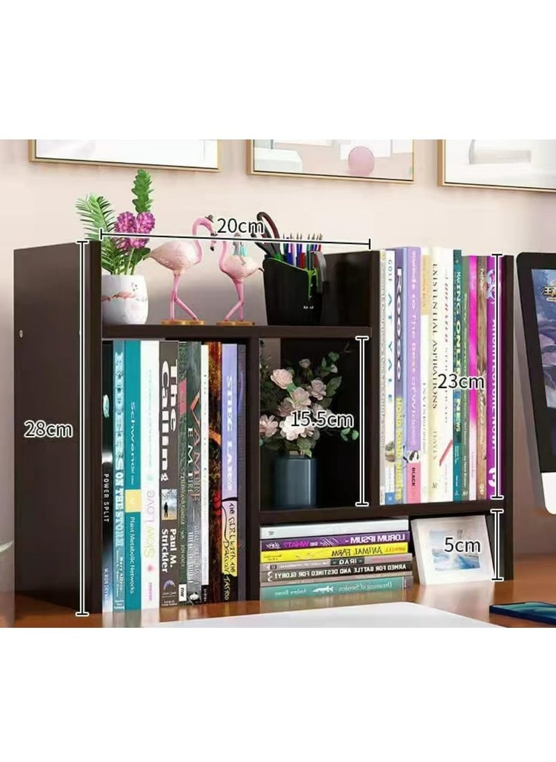 Oasisgalore - Bookshelf  Ddesk Shelving Adjustable - Image 1