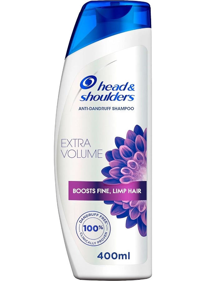 Head & Shoulders Extra Volume Anti-Dandruff Shampoo for Fine and Limp Hair, 400 ml - Image 1