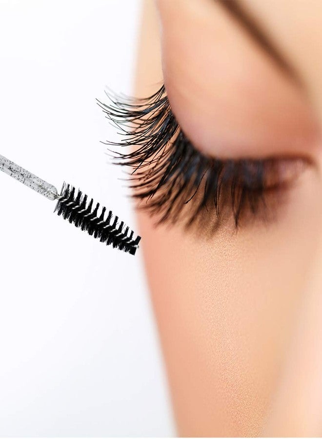 G2PLUS 100PCS Crystal Eyelash Brushes, Mascara Wands Applicator Makeup Kits, Adjustable Lash Spoolies for Eyelash Extensions and Eyebrow Brush (Black) - Image 4