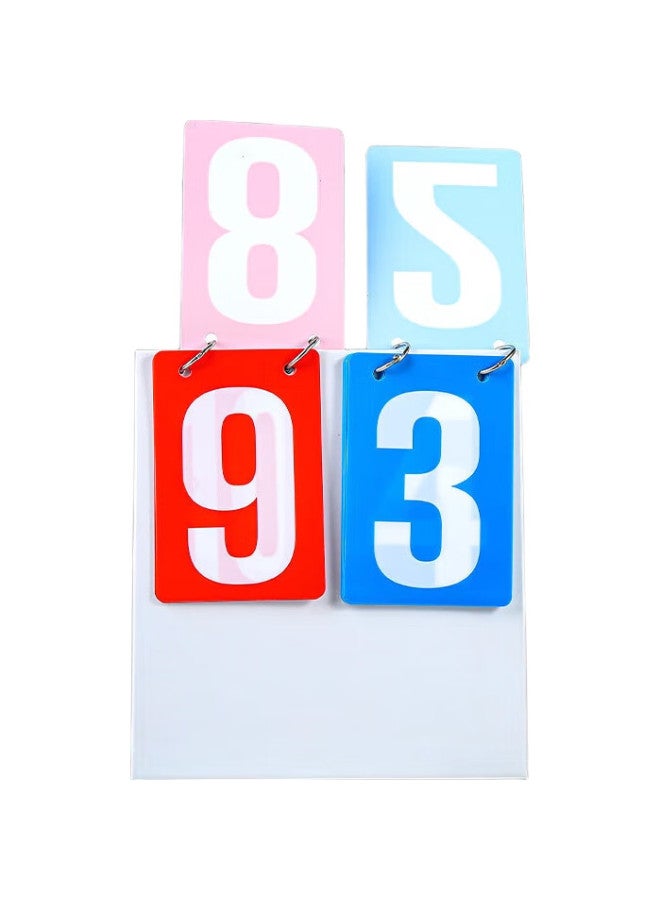 Wonderful Notes Miaoji Guandan Card C Pe Ion Score Card, Card Counter, Double-color Flip Card [double-color] Mj8362 - Image 1