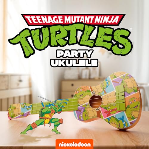 Lollipop آلة موسيقية على شكل لولي بوب من TMNT لحفلات الأطفال - قيثارة للأطفال الصغار - لعبة للأطفال من عمر 3 إلى 5 سنوات - أداة للمبتدئين للأطفال - مثالية للتعلم واللعب التخيلي والحفلات والمتعة الموسيقية الإبداعية - Image 5