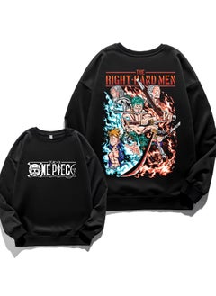 KUYING New One Piece Retro Washed Round Neck Hoodie  - Image 1