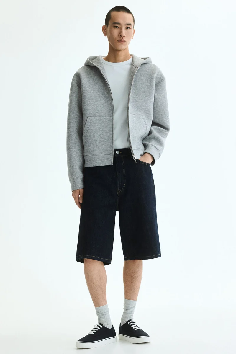 H&M Loose Fit Zip-through hoodie