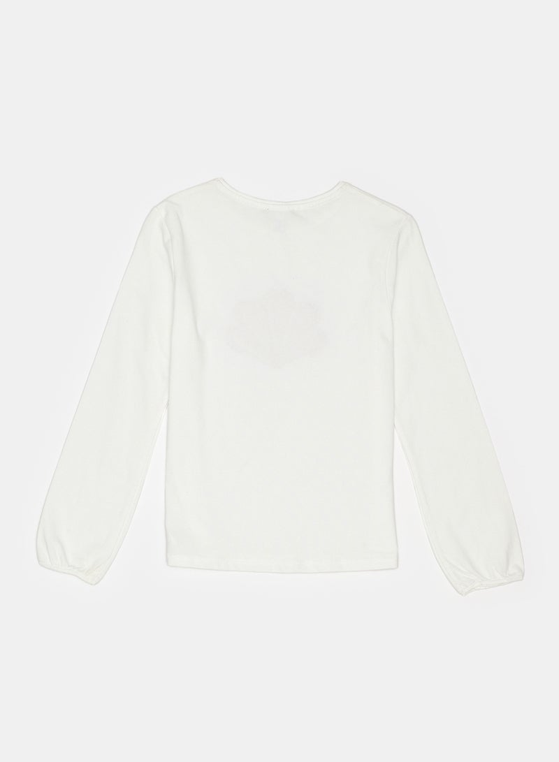 Okaidi Girls T-Shirt - Image 2